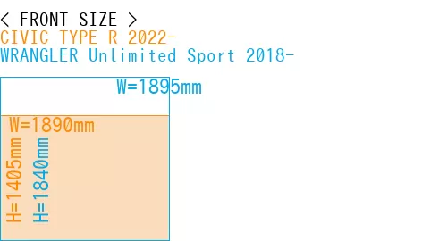 #CIVIC TYPE R 2022- + WRANGLER Unlimited Sport 2018-